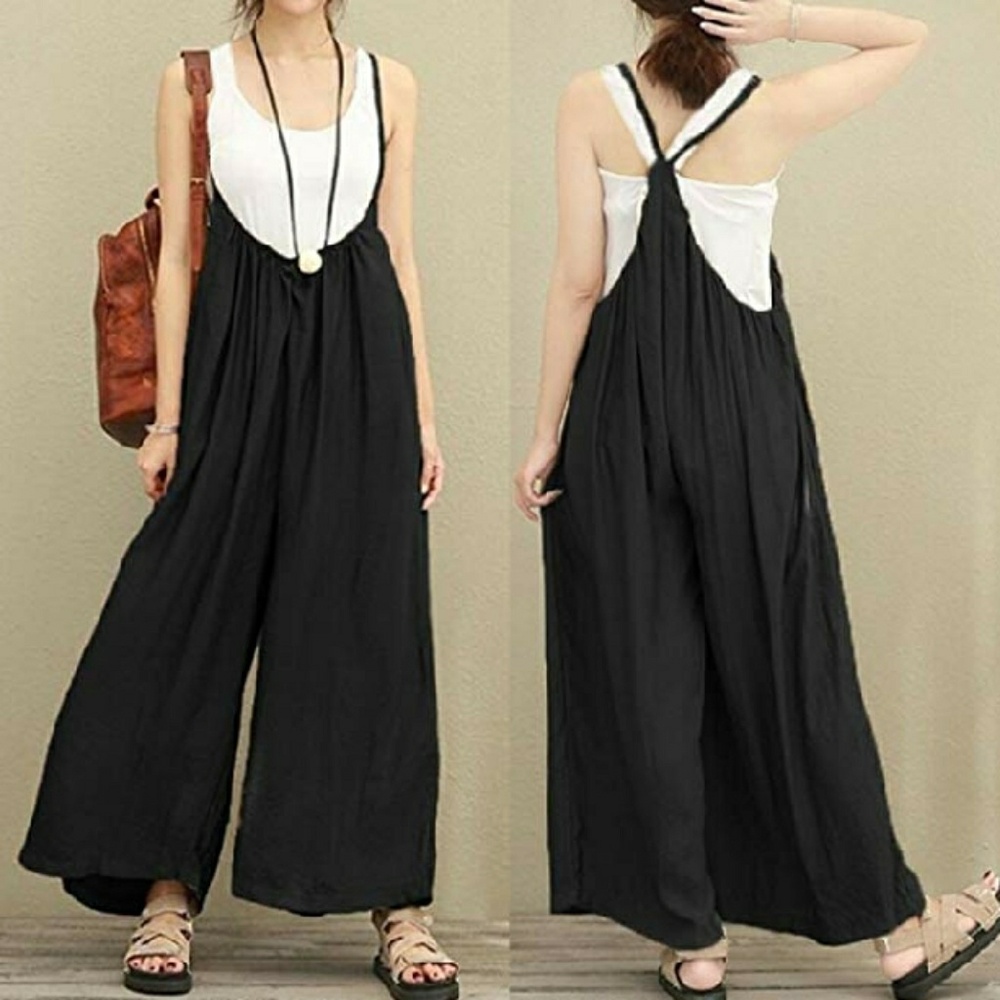 strappy feminine overalls